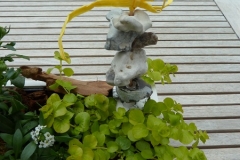 Basteln Blumenstab